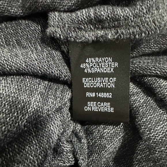 Super Soft by Torrid Charcoal Longsleeve Top - Picture 8 of 9